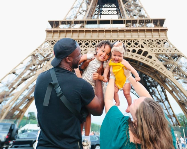 N'Ganga family Paris, France trip N'Ganga family Paris, France trip